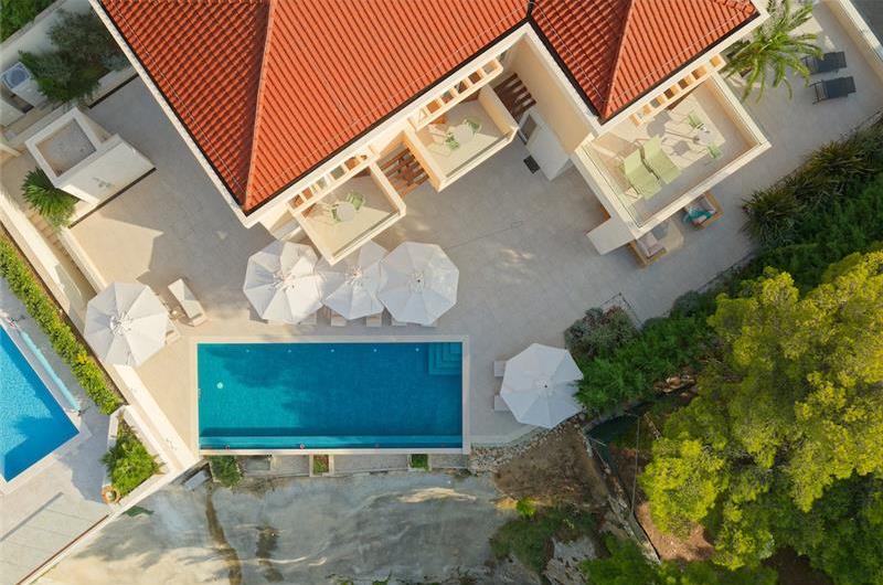5 bedroom villa with infinity pool and sea views Hvar Town, sleeps 10