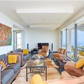 4 bedroom villa with pool and sea view, Orašac, sleeps 8
