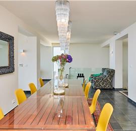 4 bedroom villa with pool and sea view, Orašac, sleeps 8