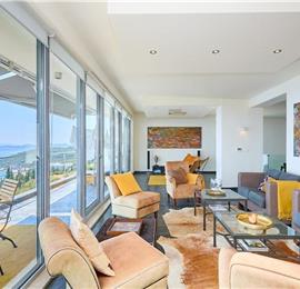 4 bedroom villa with pool and sea view, Orašac, sleeps 8