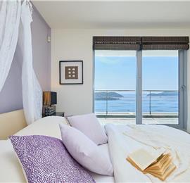 4 bedroom villa with pool and sea view, Orašac, sleeps 8