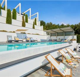 4 bedroom villa with pool and sea view, Orašac, sleeps 8