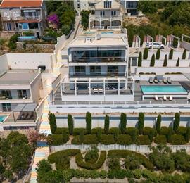 4 bedroom villa with pool and sea view, Orašac, sleeps 8