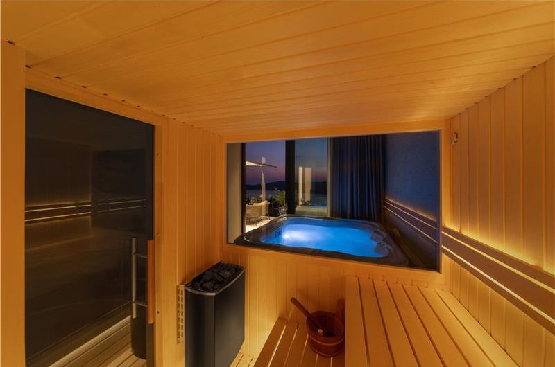 Luxury 5-Bedroom Sea-View Villa with Heated Infinity Pool in Orasac near Dubrovnik – Sleeps 10