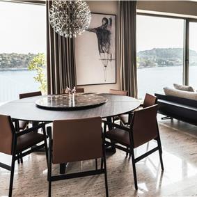 5-Bedroom Beachfront Villa with Heated Infinity Pool and Elevator near Dubrovnik – Sleeps 10