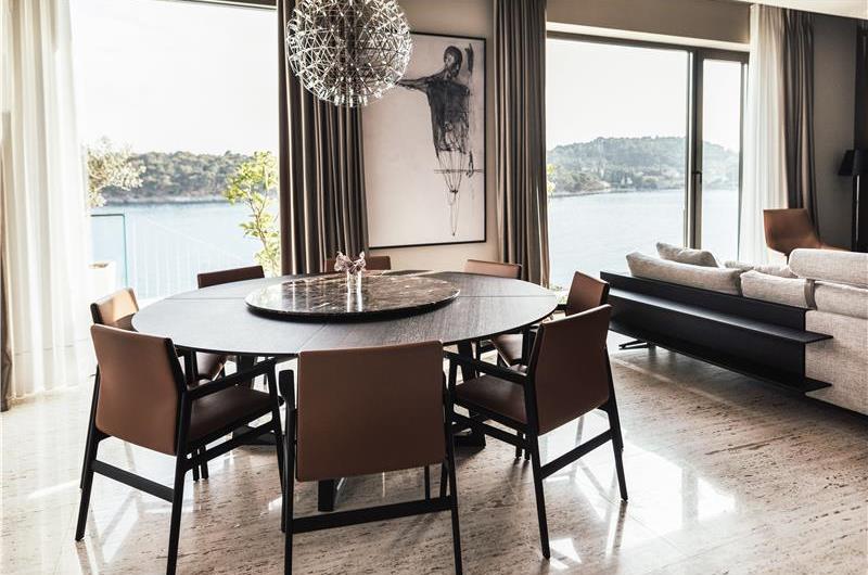 5-Bedroom Beachfront Villa with Heated Infinity Pool and Elevator near Dubrovnik – Sleeps 10
