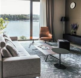 5-Bedroom Beachfront Villa with Heated Infinity Pool and Elevator near Dubrovnik – Sleeps 10