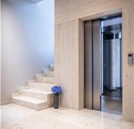 5-Bedroom Beachfront Villa with Heated Infinity Pool and Elevator near Dubrovnik – Sleeps 10