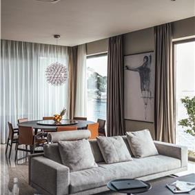 5-Bedroom Beachfront Villa with Heated Infinity Pool and Elevator near Dubrovnik – Sleeps 10