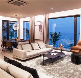 5-Bedroom Beachfront Villa with Heated Infinity Pool and Elevator near Dubrovnik – Sleeps 10