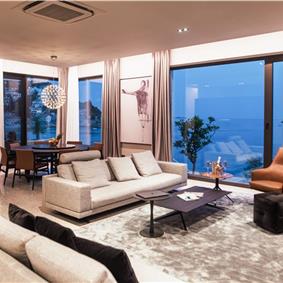 5-Bedroom Beachfront Villa with Heated Infinity Pool and Elevator near Dubrovnik – Sleeps 10