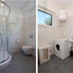 3-Bedroom Villa with Pool, Garden and Sea View near Split City – Sleeps 7