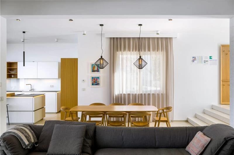 Beachfront Villa with Pool and Sea Views on Ciovo island near Trogir, Sleeps 8