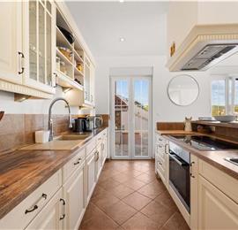 9-Bedroom Villa with Exceptionally Large Heated Pool and Sea Views near Trogir – Sleeps 18- 22