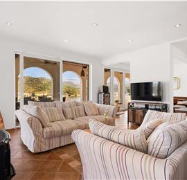 9-Bedroom Villa with Exceptionally Large Heated Pool and Sea Views near Trogir – Sleeps 18- 22