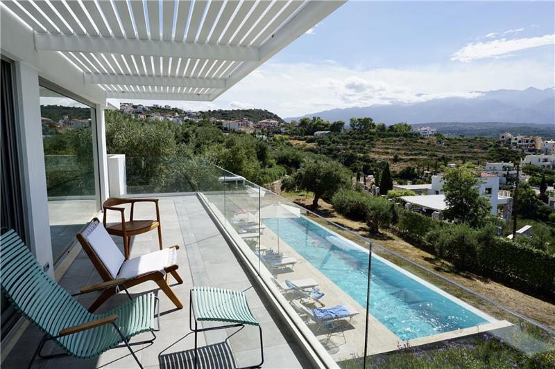 Sea-view villa in Chania, photograph 6