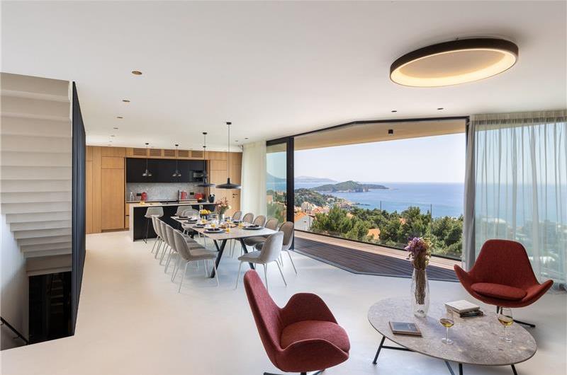 6 Bedroom Villa with Heated Infinity Pool and Sea Views in Dubrovnik, Sleeps 12